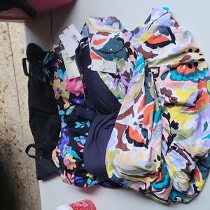 Swimwear Anne Cole, Calvin Klein, macys 4 for 1 one pc and 3 tankinis NWT 18 W